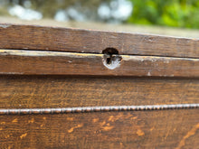 Load image into Gallery viewer, Antique Large Low Storage Trunk Chest Coffee Table
