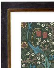 Load image into Gallery viewer, Blackthorn - William Morris Pattern Artwork Print. Framed Wall Art PictureVintage Frog T/APictures &amp; Prints
