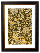 Load image into Gallery viewer, Cherwell - William Morris Pattern Artwork Print. Framed Wall Art PictureVintage Frog T/APictures &amp; Prints
