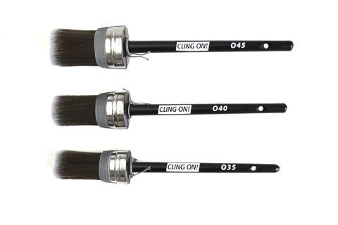 Cling On! Oval Furniture Paint Brushes With Synthetic BristlesCling On!Paint Brush