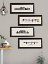 Load image into Gallery viewer, Framed Architectural Elevations of Bridges Prints - Referenced From A 1700s Architectural Elevation EngravingVintage FrogPictures &amp; Prints
