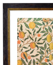 Load image into Gallery viewer, Fruit - William Morris Pattern Artwork Print. Framed Wall Art PictureVintage Frog T/APictures &amp; Prints
