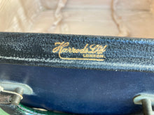 Load image into Gallery viewer, Vintage Harrods Blue Carry Case Small Luggage

