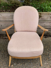 Load image into Gallery viewer, Mid Century Ercol Blonde Windsor Armchair
