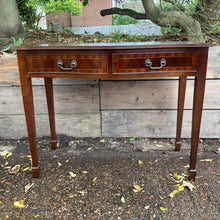 Load image into Gallery viewer, Mahogany Masters Of Eaton Console Table Desk
