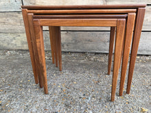 Load image into Gallery viewer, Retro Mid Century Teak Nest Of Tables
