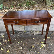 Load image into Gallery viewer, Mahogany Masters Of Eaton Console Table Desk
