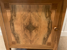 Load image into Gallery viewer, Maple Wood Inlaid Cupboard With Protective Glass
