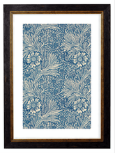 Load image into Gallery viewer, Marigold - William Morris Pattern Artwork Print. Framed Wall Art PictureVintage Frog T/APictures &amp; Prints
