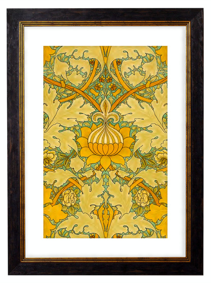 St James’s - William Morris Pattern Artwork Print. Framed Wall Art PictureVintage Frog T/APictures & Prints