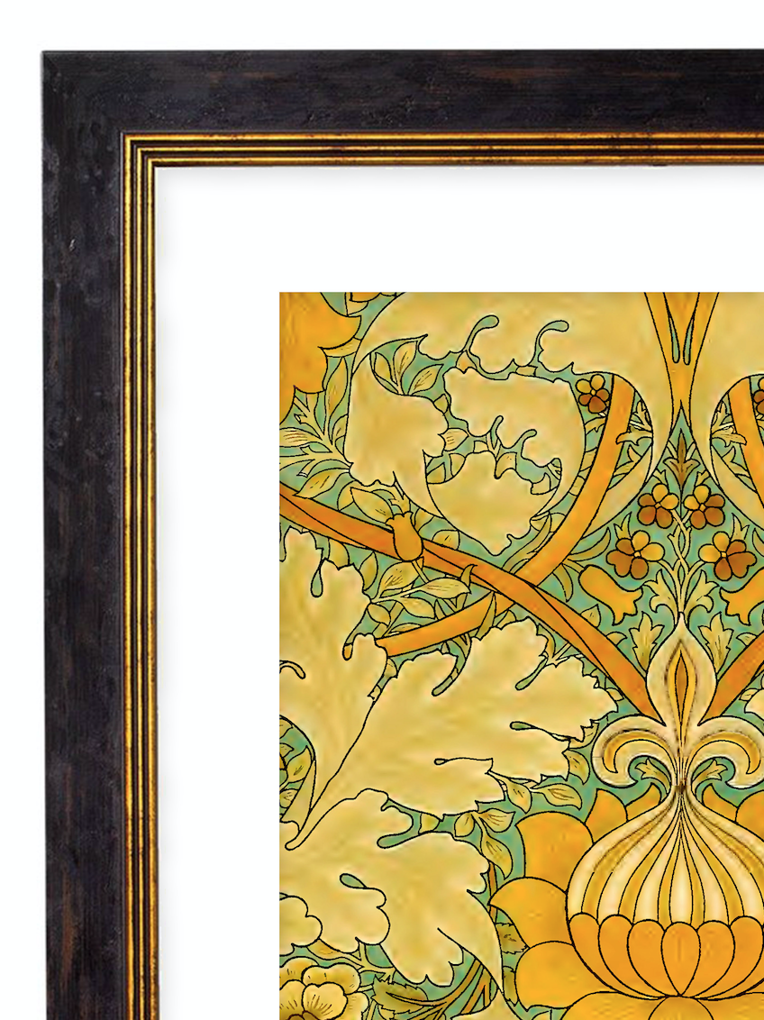 St James’s - William Morris Pattern Artwork Print. Framed Wall Art PictureVintage Frog T/APictures & Prints