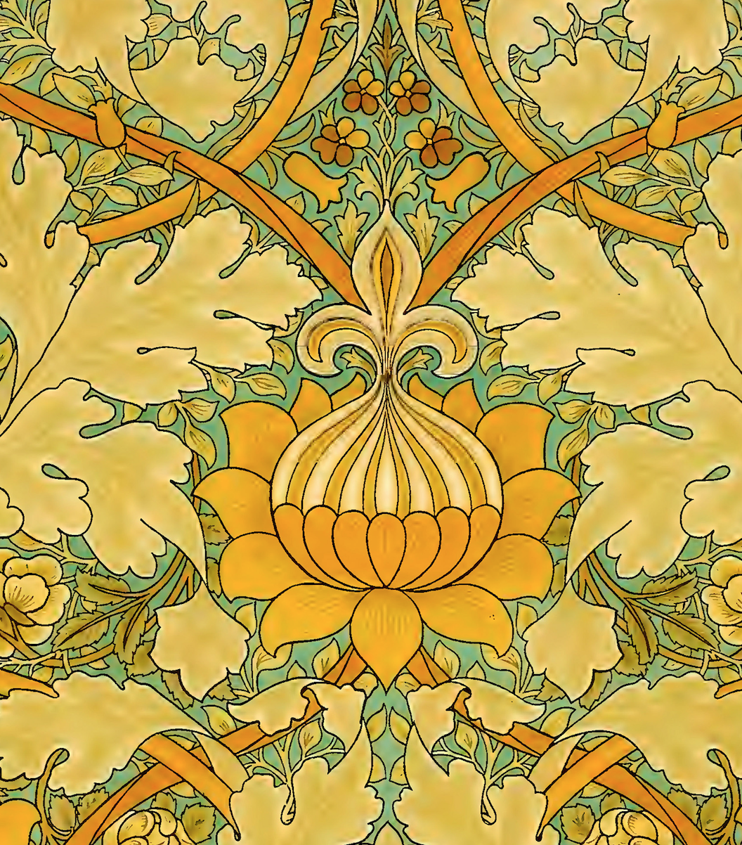 St James’s - William Morris Pattern Artwork Print. Framed Wall Art PictureVintage Frog T/APictures & Prints