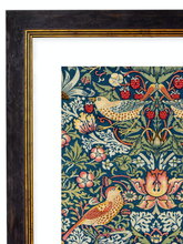 Load image into Gallery viewer, Strawberry Thief - William Morris Pattern Artwork Print. Framed Wall Art PictureVintage Frog T/APictures &amp; Prints
