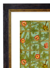 Load image into Gallery viewer, Trellis - William Morris Pattern Artwork Print. Framed Wall Art PictureVintage Frog T/APictures &amp; Prints

