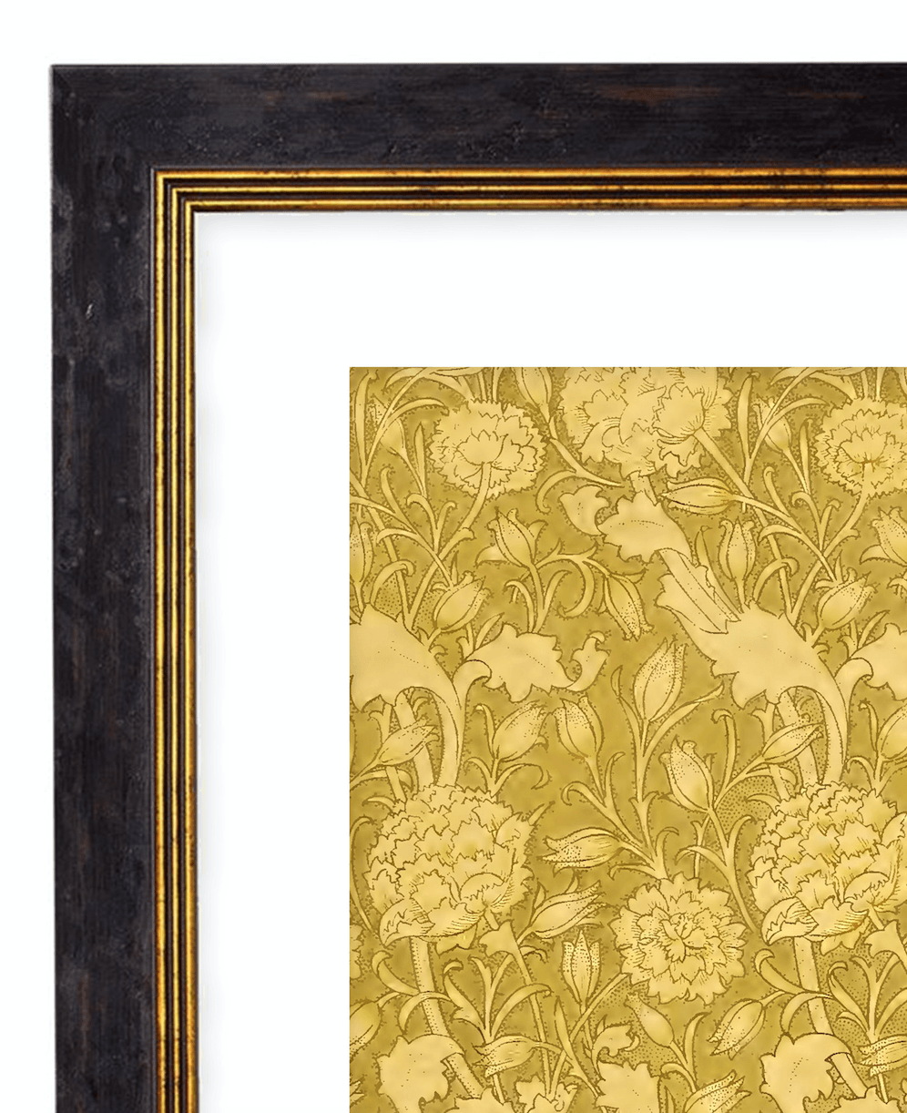 Tulip - William Morris Pattern Artwork Print. Framed Wall Art PictureVintage Frog T/APictures & Prints