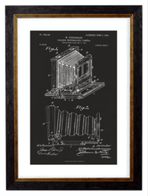 Load image into Gallery viewer, Victorian Box Camera Patent Design, Print of Vintage Illustrated Folding Camera Blueprint - 1900s Artwork Print. Framed Wall Art PictureVintage Frog T/APictures &amp; Prints
