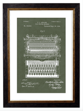 Load image into Gallery viewer, Victorian Patent Designs, Prints of Vintage Blueprints - 1900s Artwork Print. Framed Wall Art PictureVintage Frog T/APictures &amp; Prints
