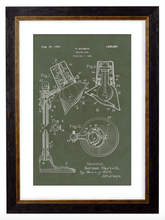 Load image into Gallery viewer, Victorian Patent Designs, Prints of Vintage Blueprints - 1900s Artwork Print. Framed Wall Art PictureVintage Frog T/APictures &amp; Prints
