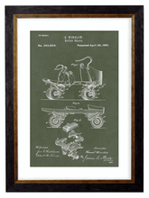 Load image into Gallery viewer, Victorian Patent Designs, Prints of Vintage Blueprints - 1900s Artwork Print. Framed Wall Art PictureVintage Frog T/APictures &amp; Prints
